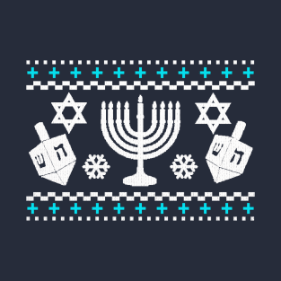 Funny Ugly Hanukkah Sweater T-Shirt