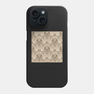 Rich golden baroque pattern Phone Case