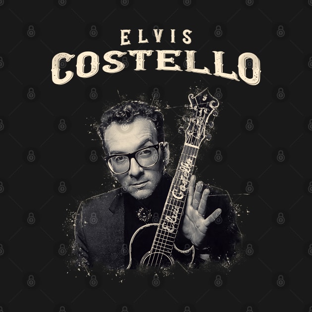 Elvis Costello by Yopi