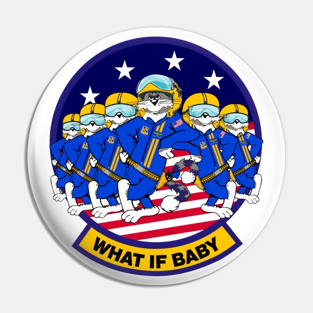 F-14 Tomcat - What If Baby - Clean Style Pin by TomcatGypsy