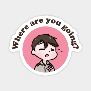 Hetalia Indonesia chibi where are you going Magnet