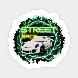 Porsche GT3 RS street race Magnet