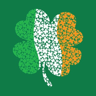 Irish flag shamrock T-Shirt