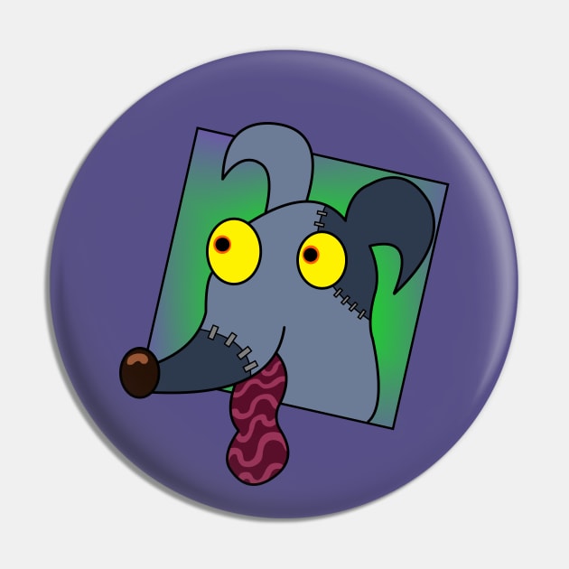 Zombie Pooch Pin by mm92