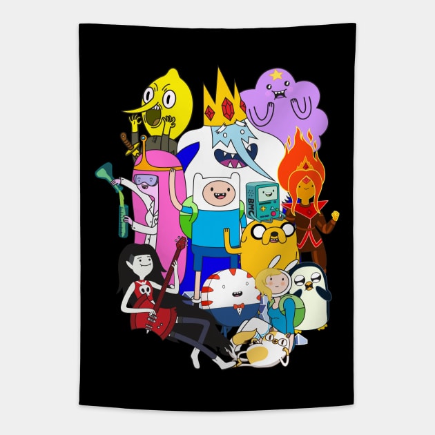 Adventure Time Tapestry by Plushism