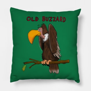 old buzzard Pillow