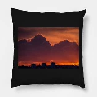 Devonport Towers Sunset, Plymouth Pillow