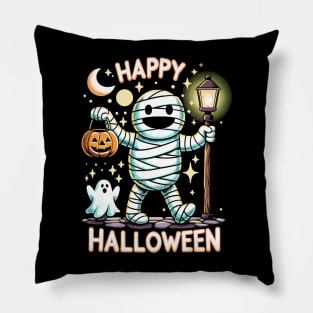 Unique 'Happy Halloween' design Pillow