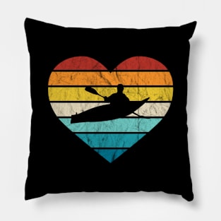 I Love Kayaking Water Sports Kayak Tour Pillow