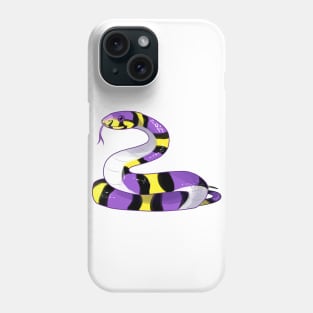 Nonbinary Snake Phone Case