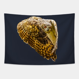 European Eagle Owl Tapestry