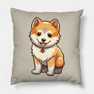 Cute Kawaii Shiba Inu Puppy Pillow