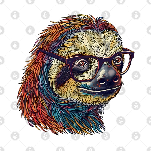 Slow and Steady, But Super Smart: The Brainy Sloth! by Carnets de Turig