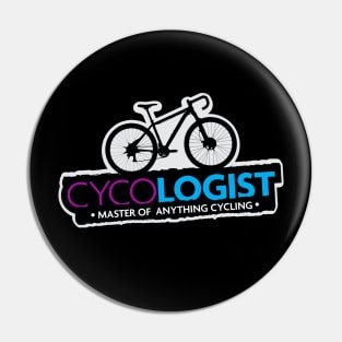 Cycologist - Master of Anything Cycling v2 Pin