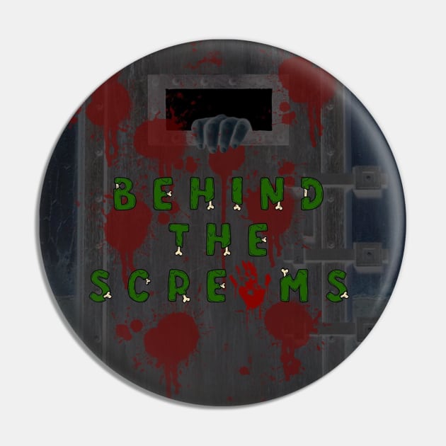 Alternate Title Logo Pin by Behind The Screams Podcast