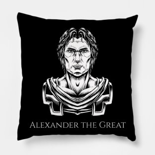 Alexander The Great - Ancient Greek & Macedonian History Pillow