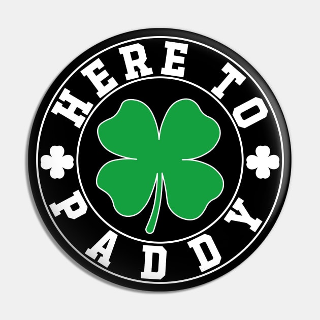 Here To Paddy Pin by GreenCraft