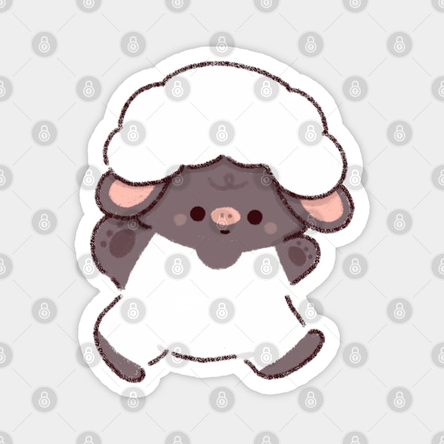 Sheep Magnet by theladyernestember