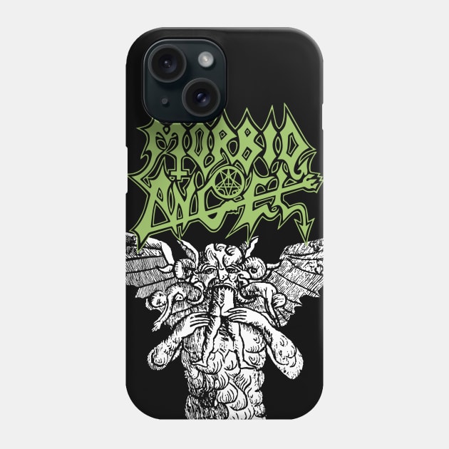 Morbid Angel "European Sickness Tour" Tribute Phone Case by lilmousepunk