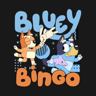 Bluey Bingo Run Away T-Shirt