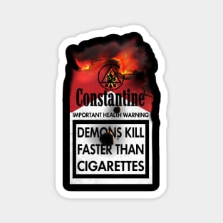 Constantine Warning Magnet