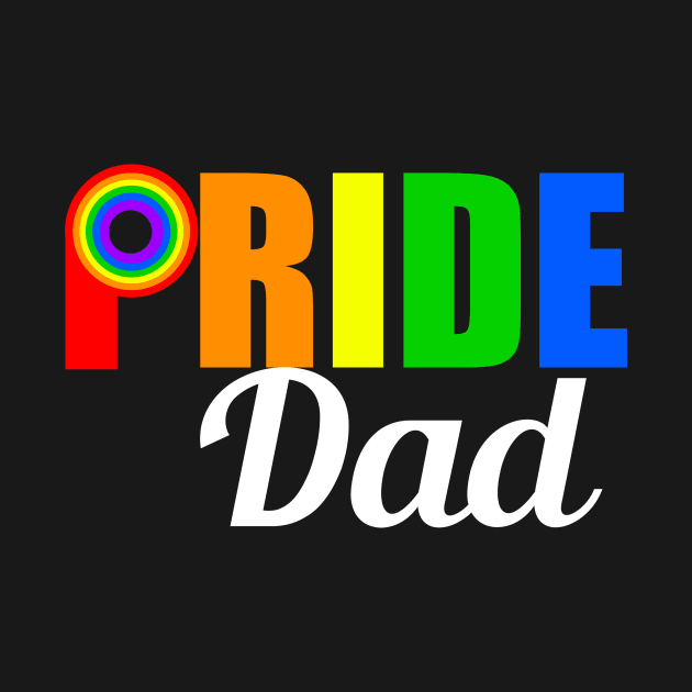 Gay Pride Dad by epiclovedesigns