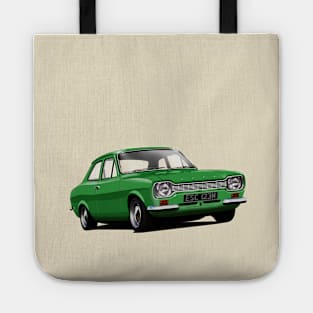 Ford Escort Mk 1 in modena green Tote