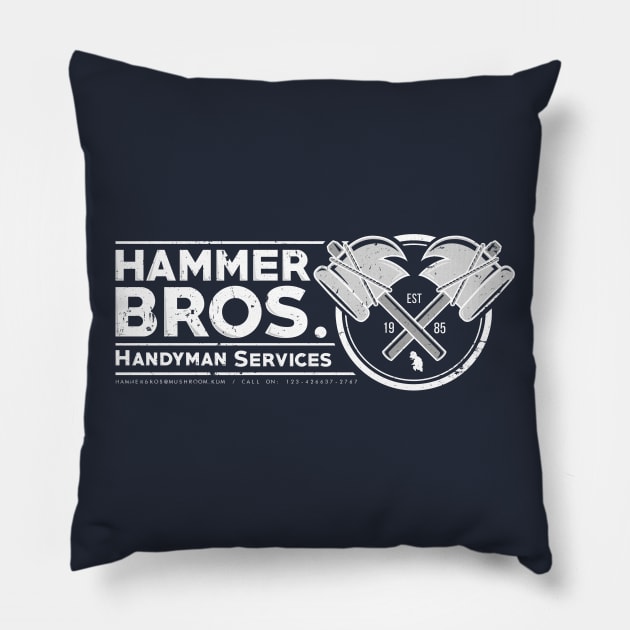 Hammer Bros DIY Sevices Pillow by SoleVision