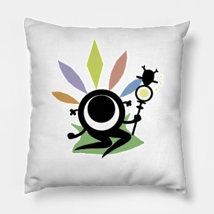 One-Eyed Pin-Up Pillow