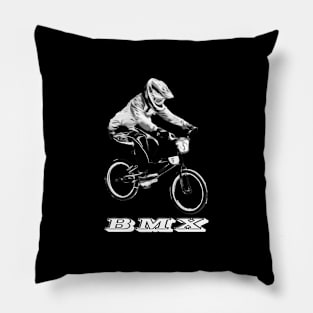 bmx racing Pillow