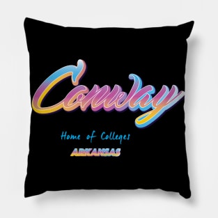 Conway Arkansas Pillow