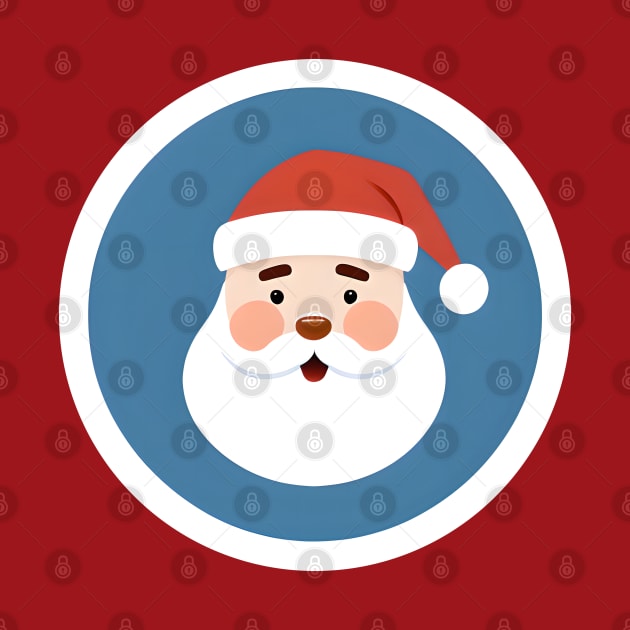 santa claus head by ANW