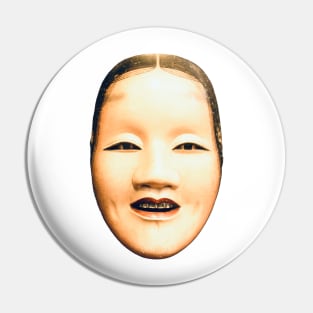 Mask asiatic woman Pin