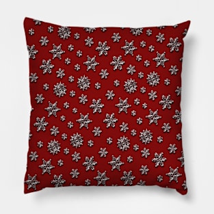 Christmas snowstorm Pillow