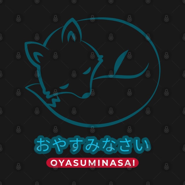 Japanese phrase anime oyasuminasai by inkonfiremx