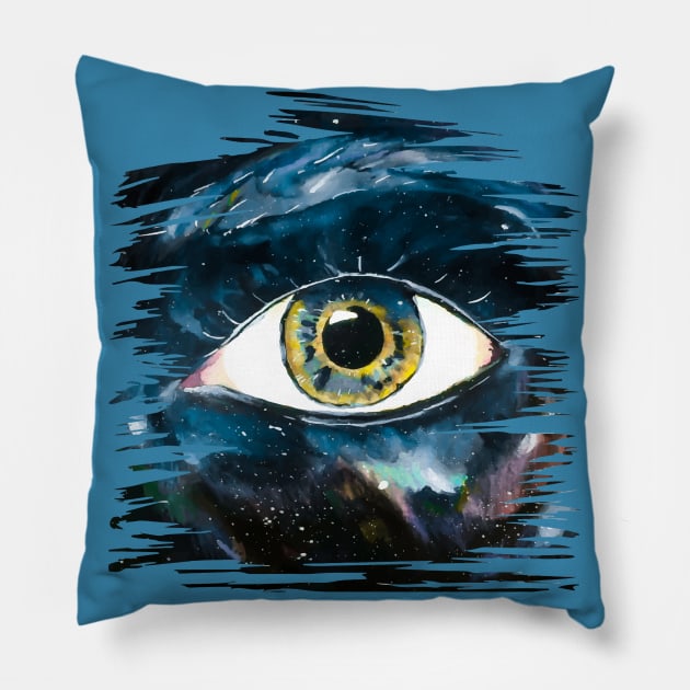 Fredda Nebula Pillow by Nina_R