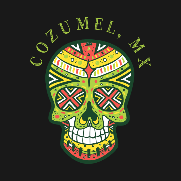 Mexico Souvenir Skull Skeleton by SkullGrungeSHOP