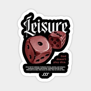 Leisure Modern Streetwear Magnet