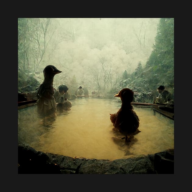 Duck Onsen | Outside by Kazaiart