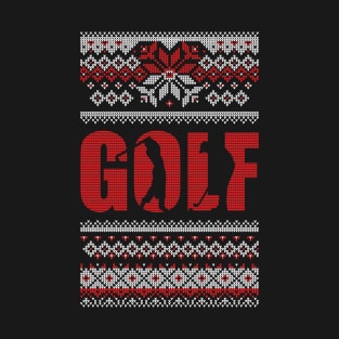 Golf Ugly Christmas T-Shirt