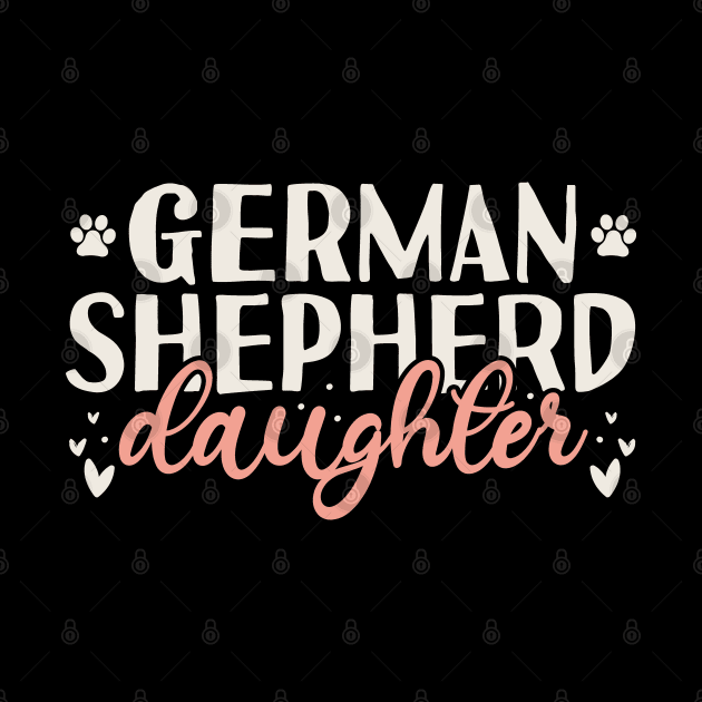 German Shepherd Daughter Gift by Tesszero