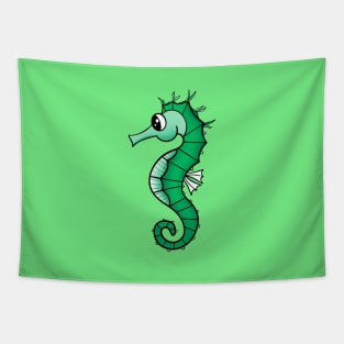 Cute Sea Horse Tapestry