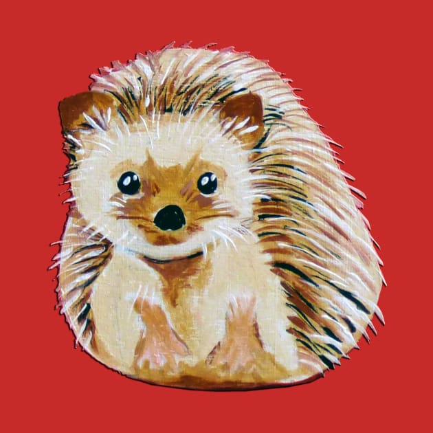 Hedgehog by PaintingsbyArlette