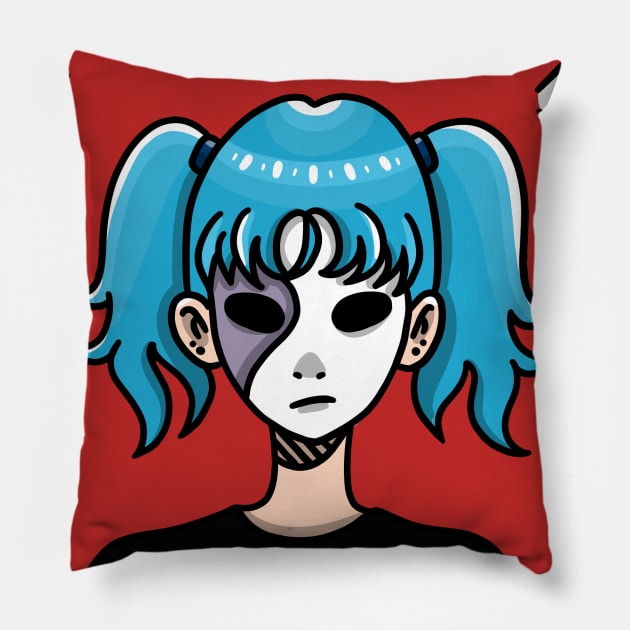 Sally Face Pillow by kexa