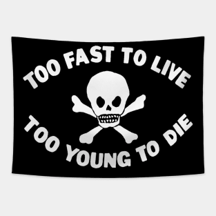 Too Fast To Live Too Young To Die Tapestry