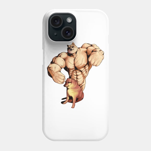 Swole Doge Phone Case by Polomaker