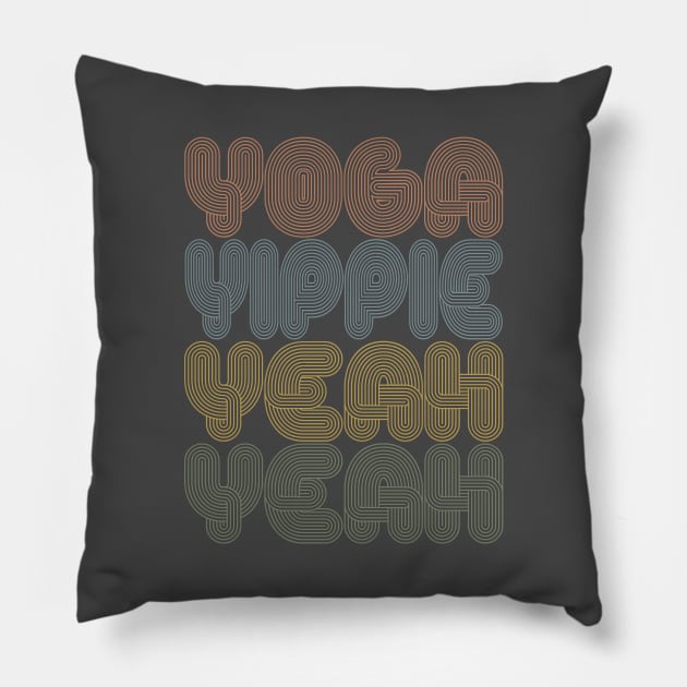 Yoga Gift Fitness Workout Gym Meditation Pillow by TheOutdoorPeople