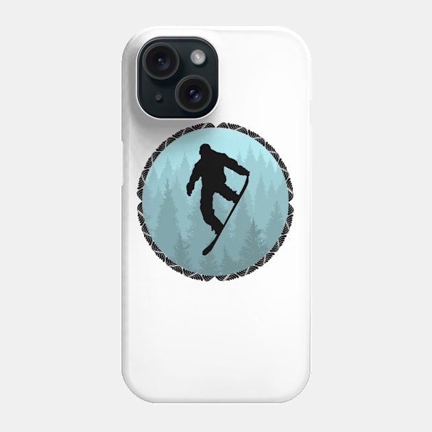 Board The Evergreens Phone Case by AROJA