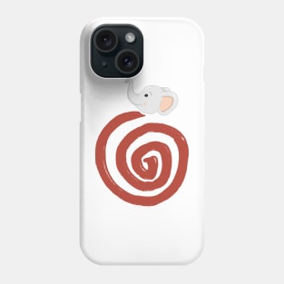 Spiral - Elephant Phone Case