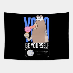 BE YOURSELF - YOLO (You Only Live Once) Tapestry